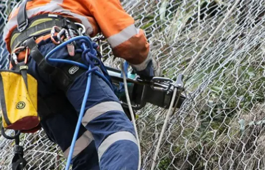 rock fall netting